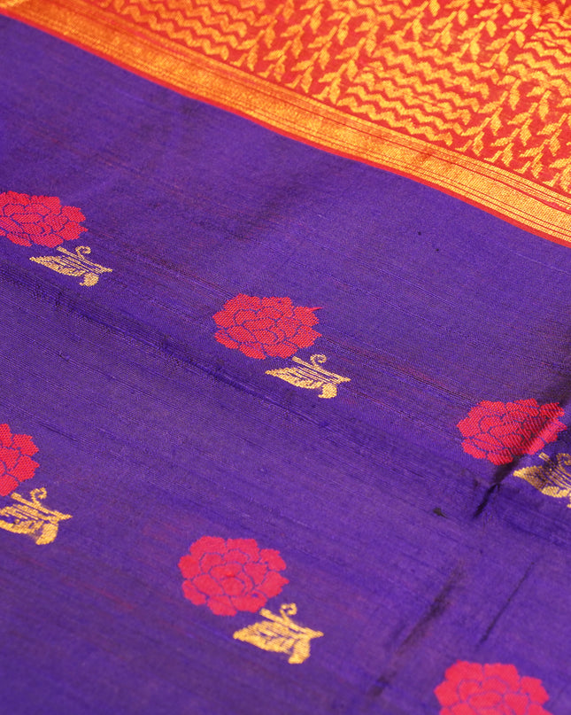 Raw Silk Double Border