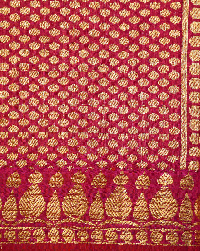 Small Border Banarasi Katan A