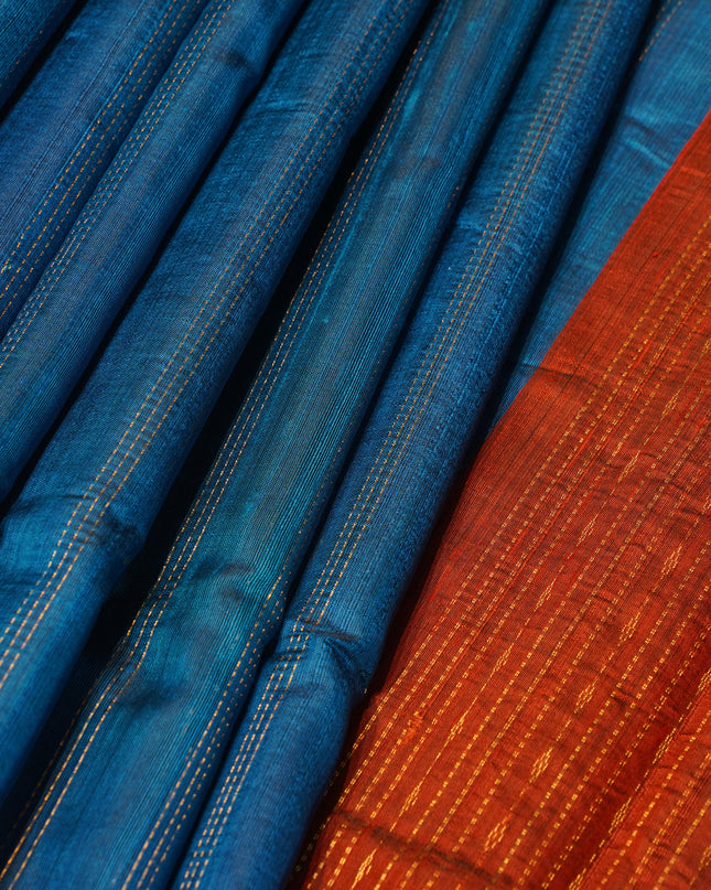 Tussar Double Temple Border